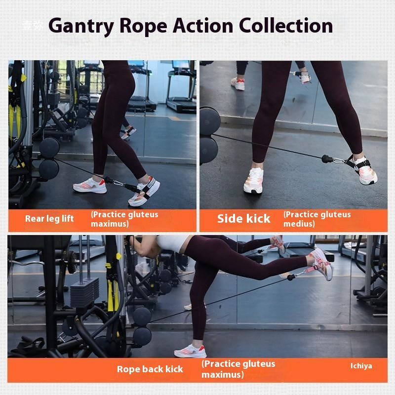 Gantry Frame Ankle Buckle Leg Stength Strap